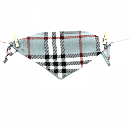BANDANA CASUAL Grey Check