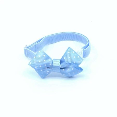 Kokarda Dla Szczeniaka Polka Dots Blue
