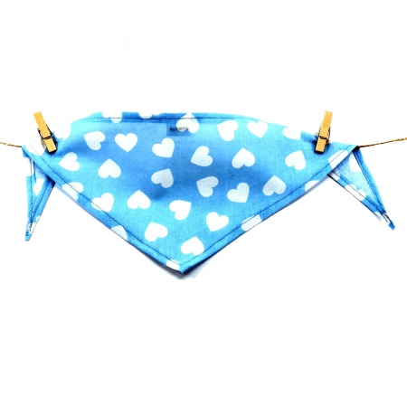 BANDANA CASUAL Blue Hearts