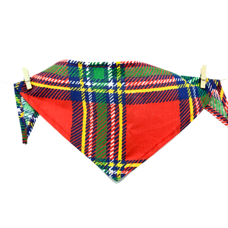 BANDANA CASUAL Check Red