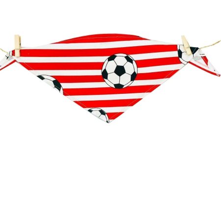 BANDANA CASUAL Football Red & White