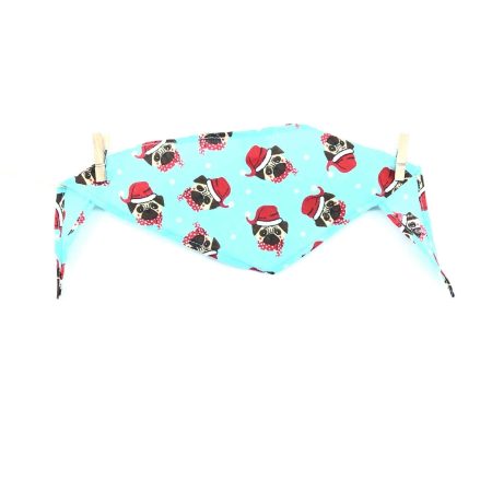 Bandana Pugs Blue