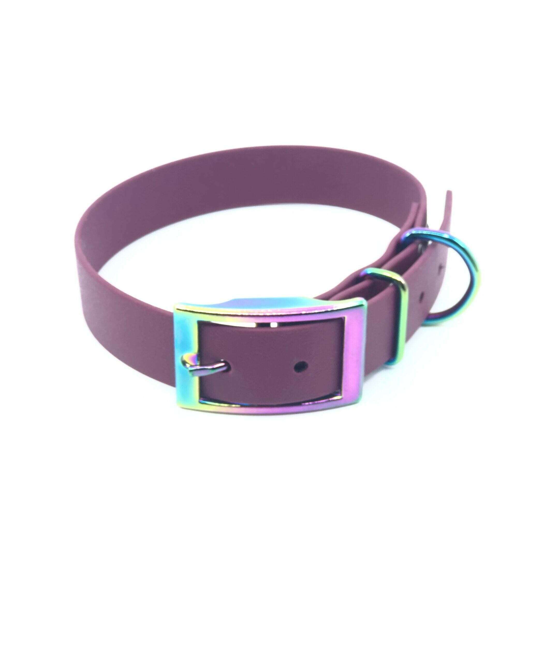 Obroża Biothane Red Wine