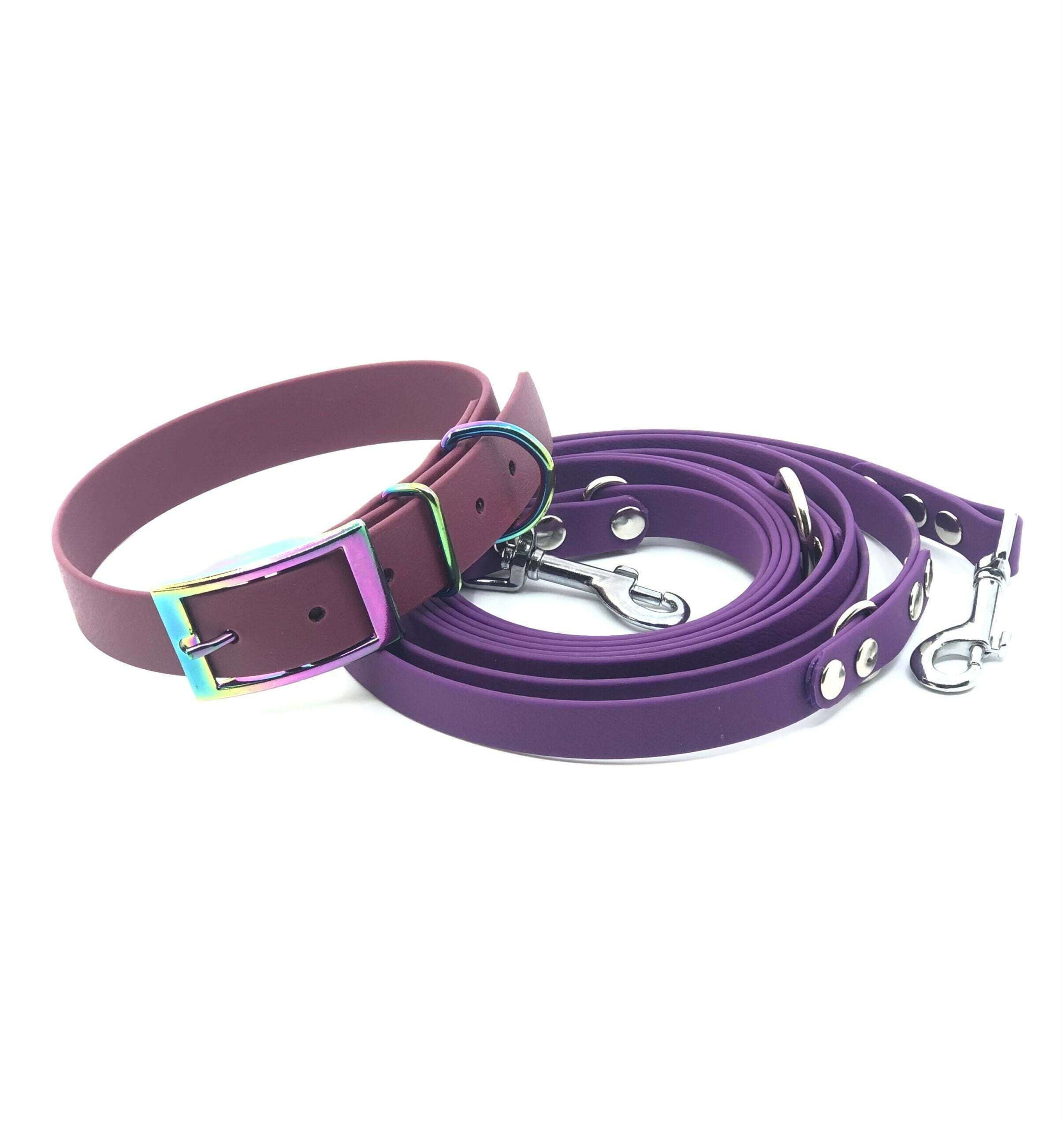 Obroża Biothane Red Wine