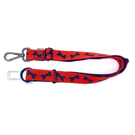 Pas samochodowy Bones Red