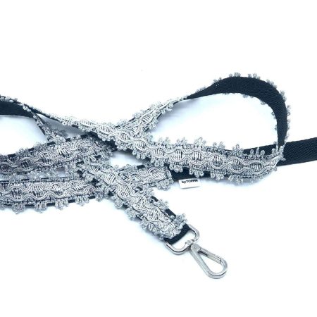 Smycz Superior L Frosty Silver