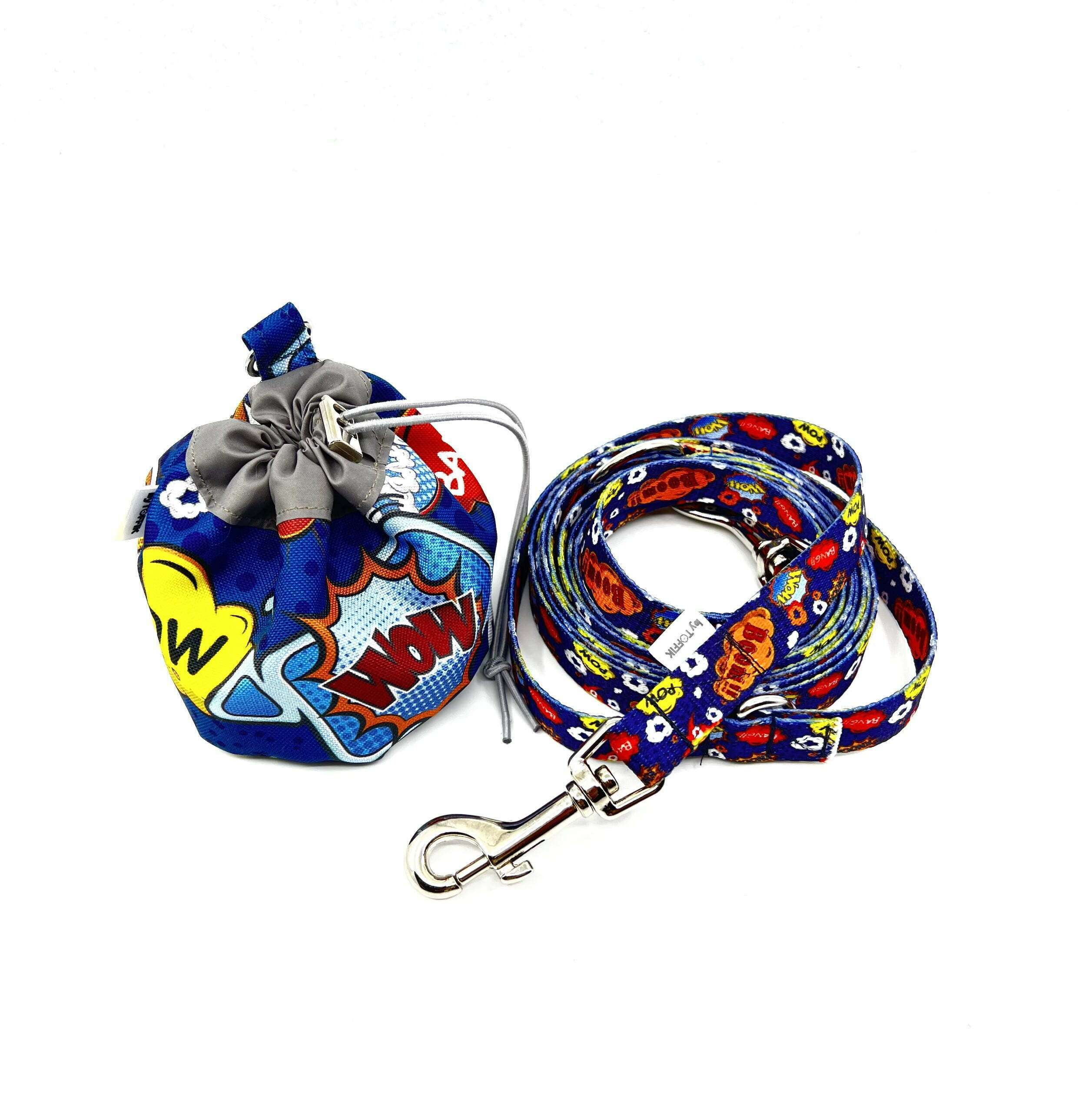 Woreczek i Smycz Cartoon Blue