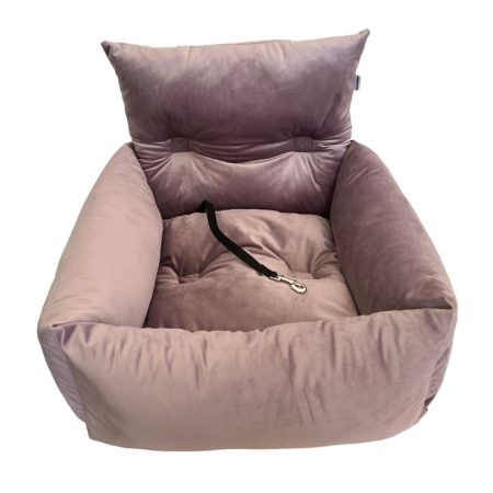 Fotelik Samochodowy dla Psa 'Dusty Rose'