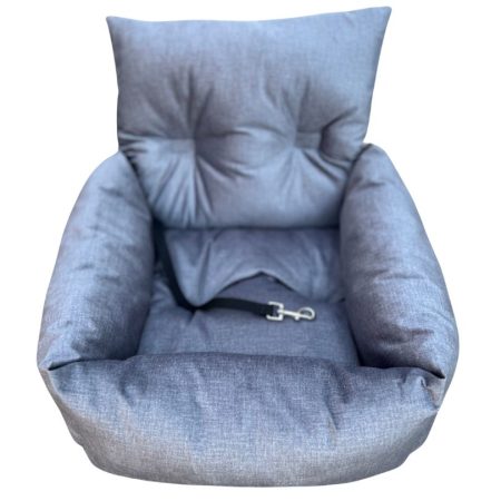 Fotelik Samochodowy dla psa Silky Grey