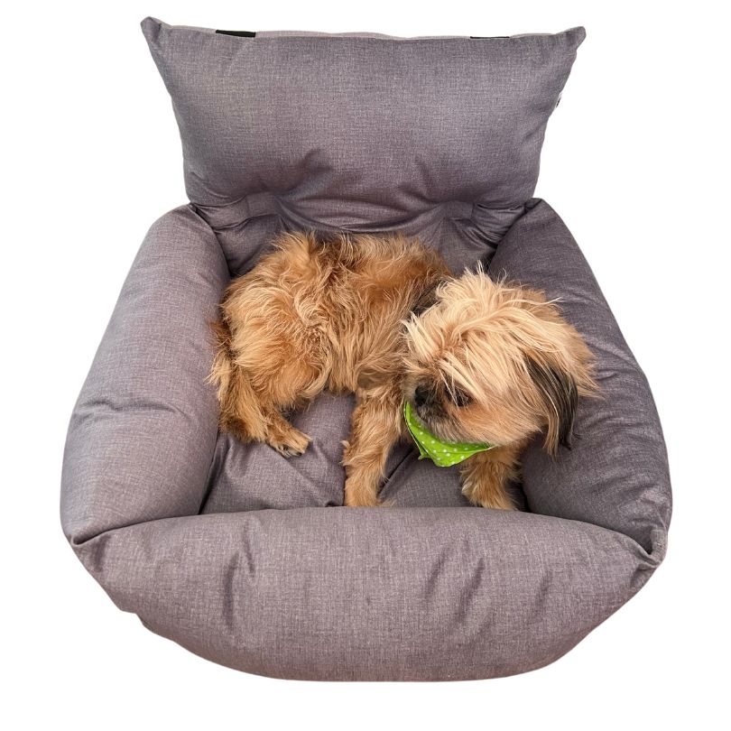 Fotelik Samochodowy dla Psa 'Dusty Rose'