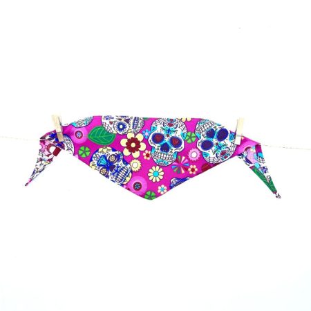 Bandana dla Psa Calavera Fuchsia