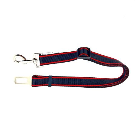 Samochodowy Pas bezpieczenstwa dla psa Black Stripe