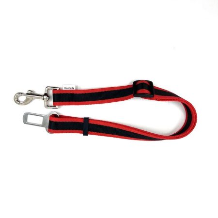 Pas bezpieczenstwa samochodowy dla pas Red Stripe