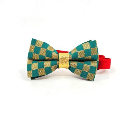 Muszka dla Psa Christmas Square Green