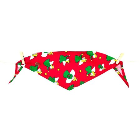 Swiateczn Bandana dla psa Holly Angels Red